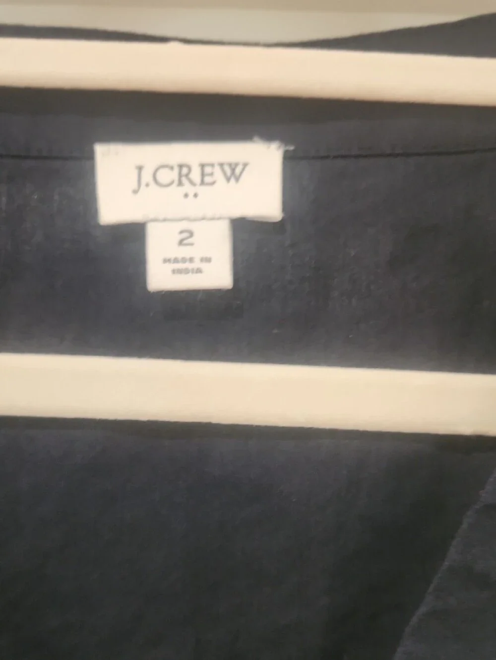 J. Crew Navy Sleeveless Mini Dress with Tie Waist